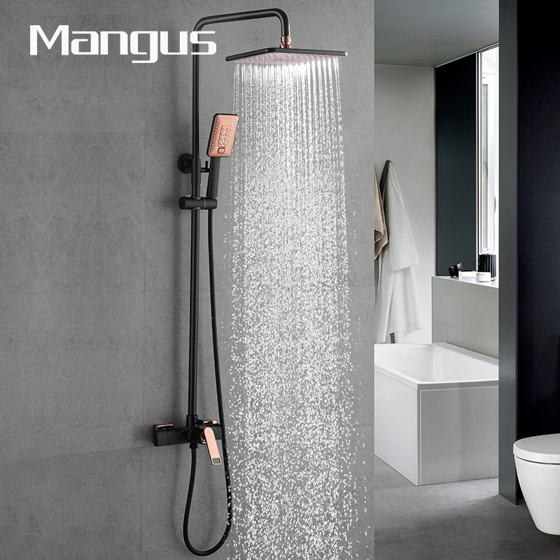 MgS/曼格斯2019新款卫浴全铜高端淋浴花洒套装喷头家用 厂家直销