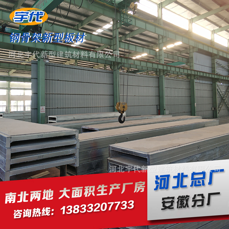 直供滨州 钢骨架轻型屋面板 钢构厂房板 栈桥板 新型混凝土材料