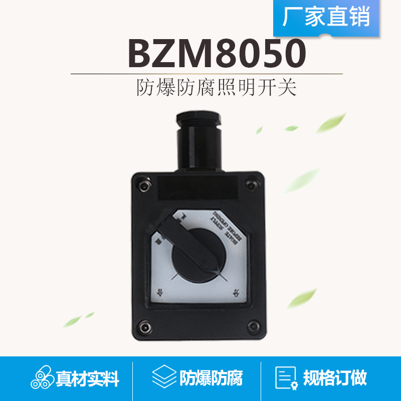 防爆防腐照明开关BZM-8050防爆控制开关单联单控220V防爆照明开关图1