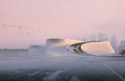 深圳自然历史博物馆方案流出，建筑模仿河流的流动