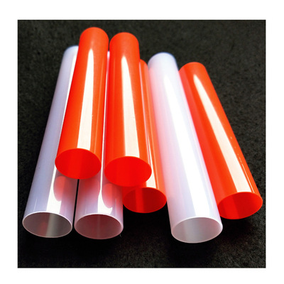 工厂直销PVC塑料透明管PC透明圆管包装管pc乳白硬塑料玩具管