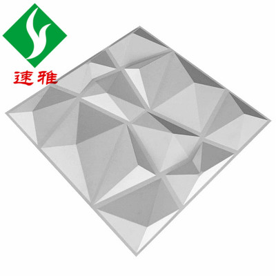 工厂供应3d wall panel 三维板背景墙 pcv立体墙板装饰背景