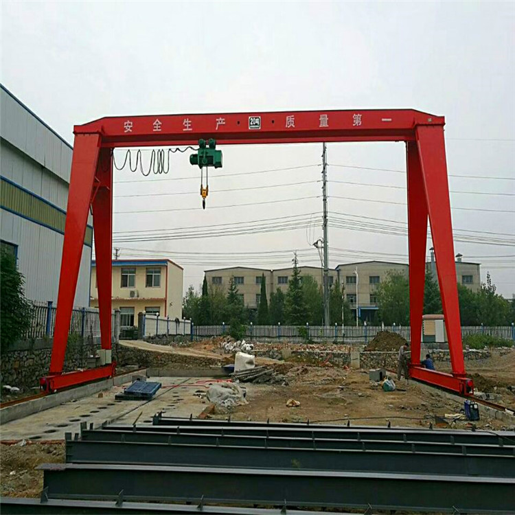 厂家大量生产5吨电动葫芦单梁门式起重机 耐用单梁龙门吊行吊行车