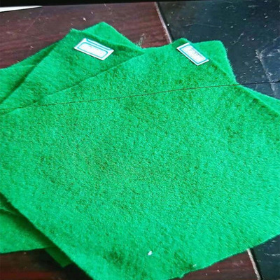 厂家现货供应 绿色150克土工布 透水好 绿色土工布盖土养护