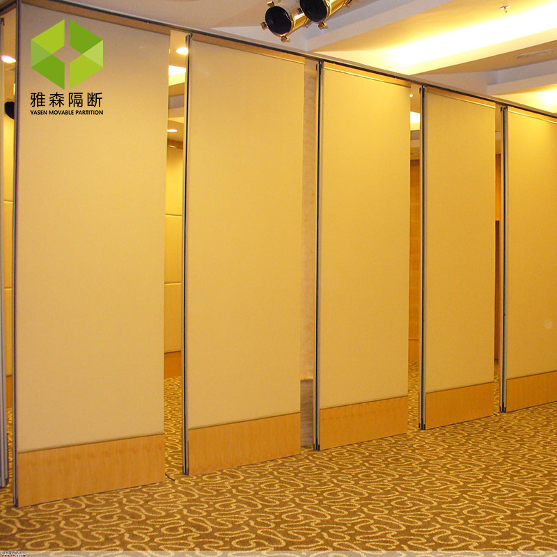 会议室多功能厅移动隔断门活动隔断隔音墙可折叠可伸缩铝合金屏风图1