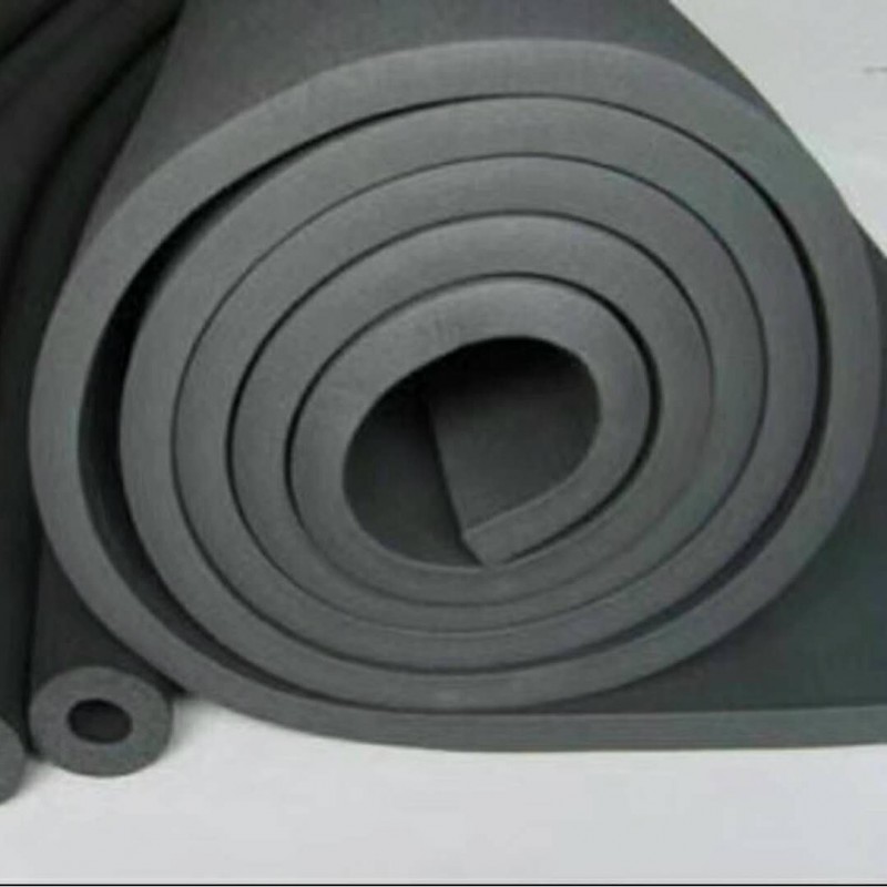 J厂家直销华美橡塑发泡板 b1级难燃橡塑板 高密度自粘橡塑保温板