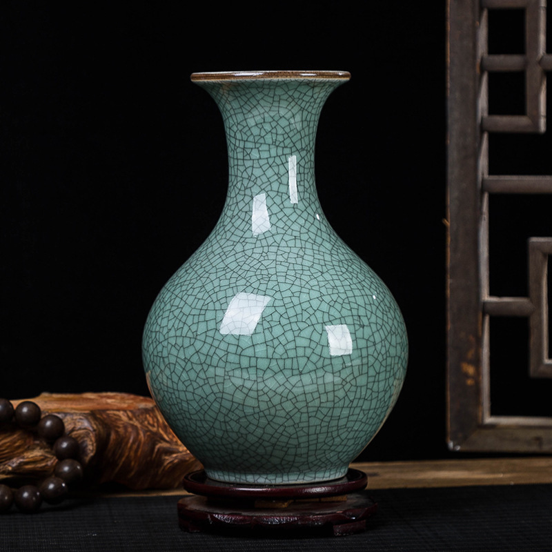 景德镇手工陶瓷花瓶摆件 创意时尚花瓶家居装饰工艺品厂家批发