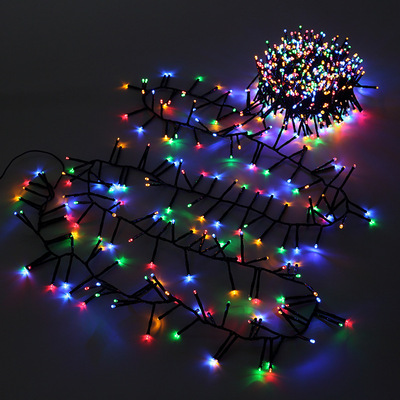 蜈蚣灯圣诞节日LED装饰彩灯户外双色串灯满天星灯串鞭炮灯