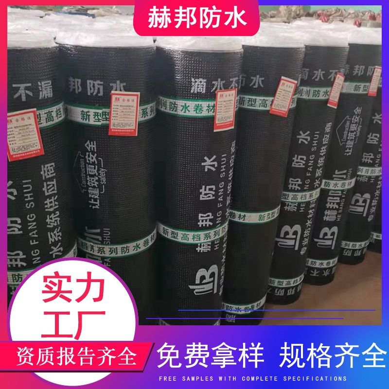 sbs沥青防水卷材火烤型 改性沥青防水 房顶屋顶楼房漏雨补漏卷材