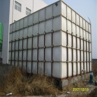 玻璃钢水箱 消防水箱蓄水池 SMC模压大容量水箱 方形人防水箱组合