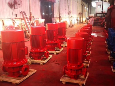 立式消防水泵厂家  单级消防泵  带CCCF认证AB签 包消防验收