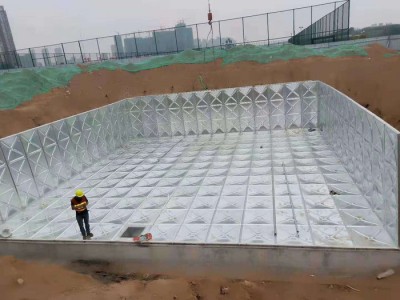 溯源齐全 消防水箱 不锈钢水箱图1
