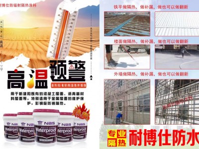 防水代理 反辐射隔热防水涂料  保温隔热防水  防锈防腐防水涂料 降温防水隔热图1