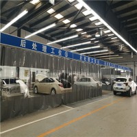 防水洗车帘 定做防水帘  洗车帘安装