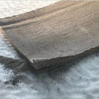新型浇水固化水泥防水毯定制河道水渠护坡混凝土防水毯