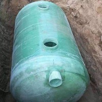 龙韵 抗压化粪池 地埋式玻璃钢消防水罐 玻璃钢缠绕化粪池供应商