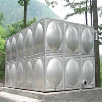 昌鑫源 白钢水箱定制  消防水箱厂家    白钢水箱模块加工