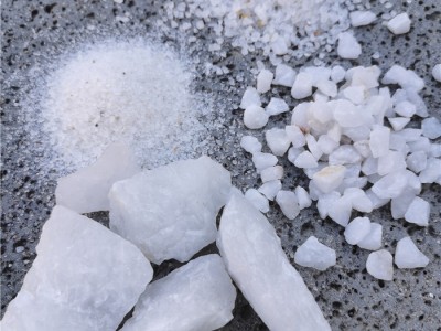 双万特20-40白色石英砂 真石漆彩砂 石英砂防水材料