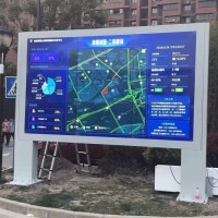 55寸户外拼接屏高清防水防晒不反光防爆IP65防护等级
