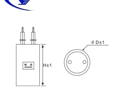 纯源【厂家批发】防潮 防水 电机 冷弯机电容器定制 CBB60 40uF 450VAC图1