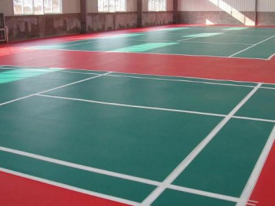 利达供应丙烯酸网球场材料、羽毛球场防水材料、篮球场材料施工图1