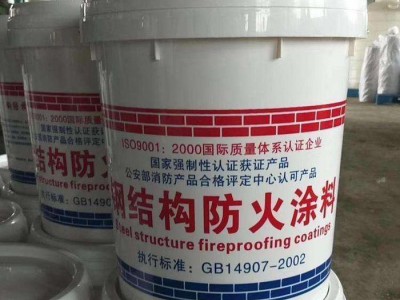 防火涂料施工 防水防火涂料 非膨胀钢结构防火涂料 种类齐全图1