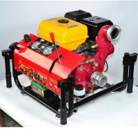 手抬式汽油机动泵消防水泵65mm2.5寸高压自吸大扬程EYC65QG