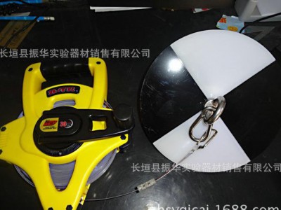 **黑白透明度盘 塞氏盘/萨氏盘 一次成型一体盘配防水卷尺图1