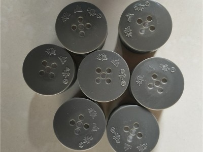 菌种防水无棉盖体食用菌料袋出菇套环菌棒菌包封口海绵盖双套环 菌棒封口套环图1