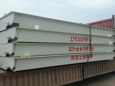 立鼎衡器  称重地磅  防水地磅 电子汽车衡 维修安装图1