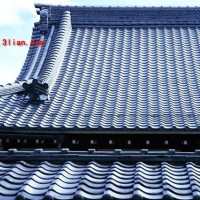 古风景区建筑  彩钢金属仿古琉璃瓦 防水耐腐蚀 轻钢别墅建材138-6248-7655