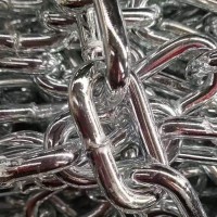 鲁兴机械 现货镀锌链条 多种用途防水防锈加固承重多规格镀锌链条