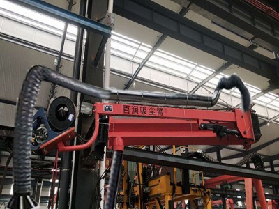 建筑机械焊接吸尘臂 工程机械焊接吸尘臂 除尘设备焊接悬臂架图1