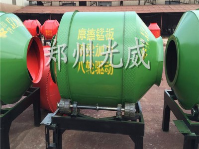 建筑机械 350型滚筒搅拌机 简易式圆筒搅拌机 移动式砂浆搅图1