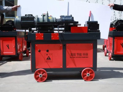 钢筋建筑机械厂生产钢筋滚丝机 HGS-40型 钢筋滚丝机 全自动滚丝机图1