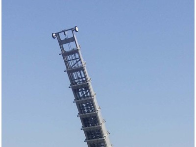 装修上料车 高空运输水泥 沙子 砖等建筑材料｜青岛云梯生产建筑机械-云梯车｜泵车｜智能输送车图1