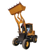 小铲车装载机建筑机械农用机械小型多功机电启动矿车装载机座椅式四轮驱动