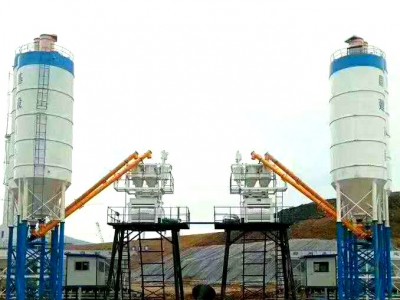 建筑机械工程站 小型混凝土搅拌站 工程建筑搅拌站 型号齐全