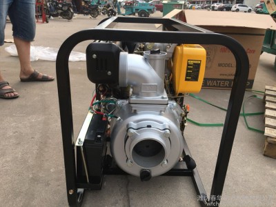 常柴4寸柴油机水泵 4KW柴油动力水泵 4寸水泵 柴油机水泵机组价格图1