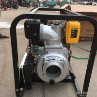 常柴4寸柴油机水泵 4KW柴油动力水泵 4寸水泵 柴油机水泵机组价格