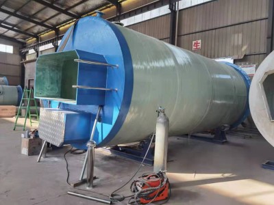 宏康环保科技 一体化污水提升泵站一体化污水泵站污水一体化提升泵站地埋一体化泵站一体化埋地式泵站厂家图1