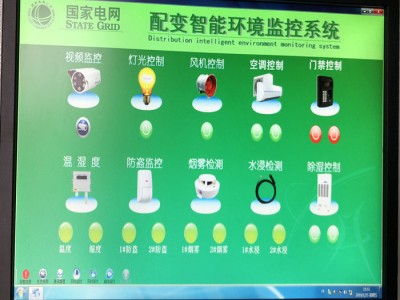 小区变综合环境监控系统红外灯光联动水泵人员闯入报警图1