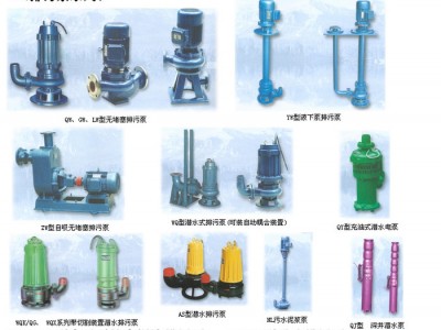 供应飞河JYWQ自动搅匀排污泵、潜水泵、污水泵图1