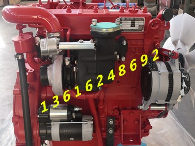 锡柴490增压发动机总成 水泵机组用4DW92-68GG2柴油机图1
