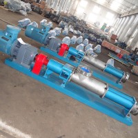 污水泵用G105-1P-W102单螺杆泵配减速整机R97-30-290 污泥输送泵
