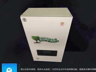 锐烨密闭式三维加热电锅炉 电采暖炉 节能水电分离 水电分离多时段定时APP控制电壁挂式智能电锅炉内置水泵膨胀水箱图1