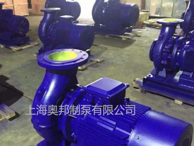 直销上海水泵 管道泵ISW32-200  3KW离心泵立式卧式水泵图1