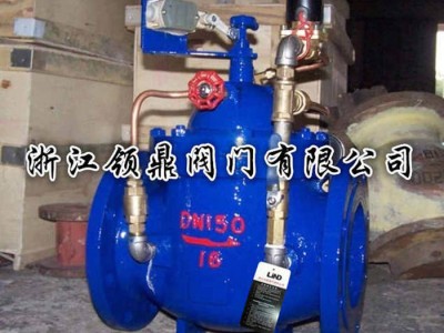700X水泵控制阀 电动水泵控制阀 不锈钢水泵控制阀 水泵出口控制阀图1
