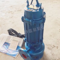 长沙蓝泉泵业QW5.5KW污水泵价格，污水泵型号，污水泵**