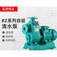 卧式BZ直连式自吸泵清水泵大流量抽水泵卧式离心泵